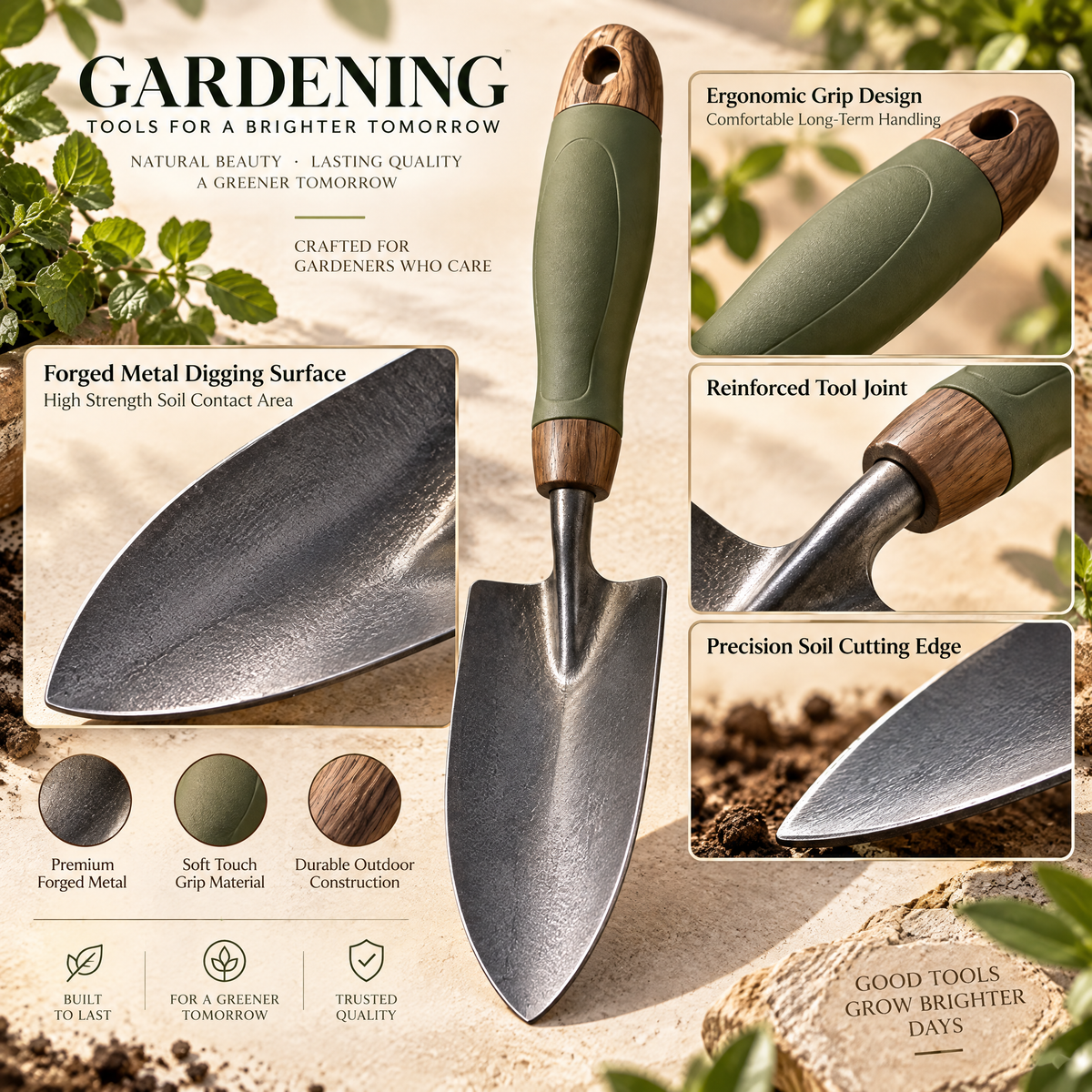 Avelynth™ Heavy-Duty Garden Hand Trowel