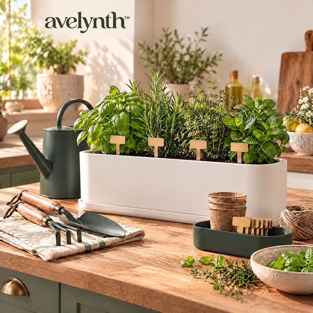 Avelynth™ Indoor Herb Garden Planter Set
