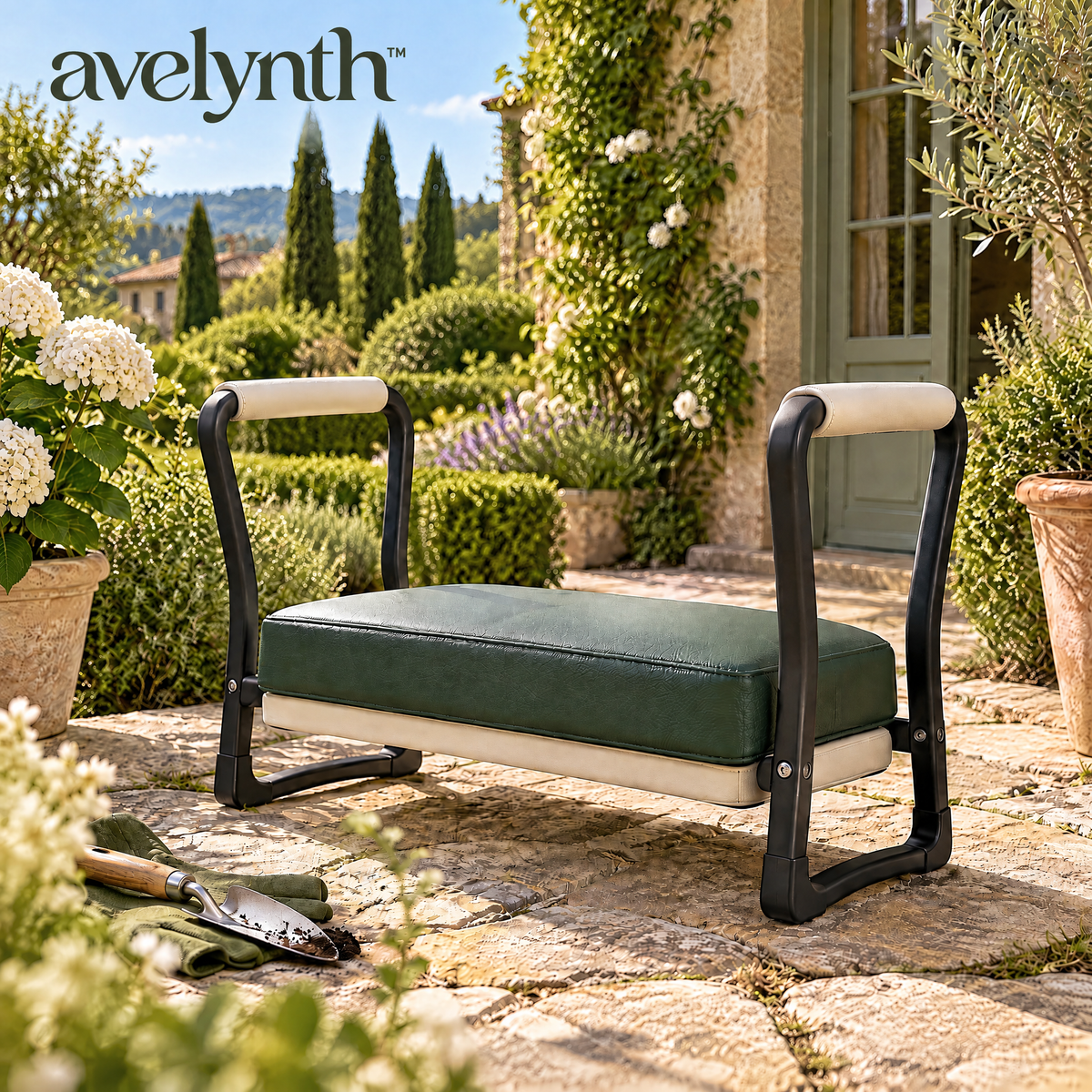 Avelynth™ Padded Garden Kneeler & Seat