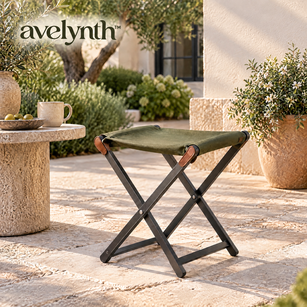 Avelynth™ Folding Garden Stool